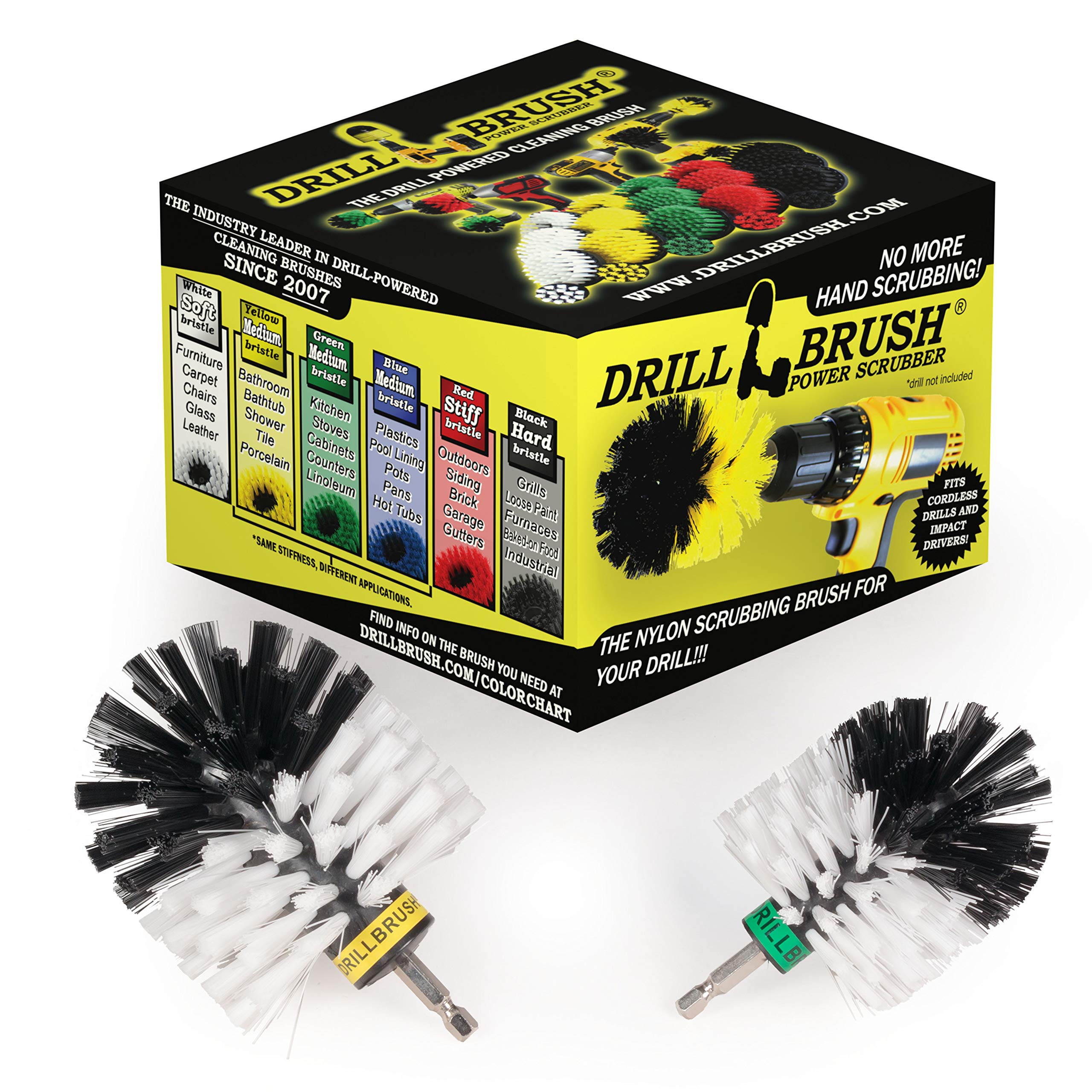 Premium Car Cleaning Kit - Truck Detail Brush, Wheel Brushes & Tire Cleaner - Windshield Glass Cleaner & Leather Cleaning Tool - Carpet & Upholstery Scrubber for Auto Detailing & Home Use