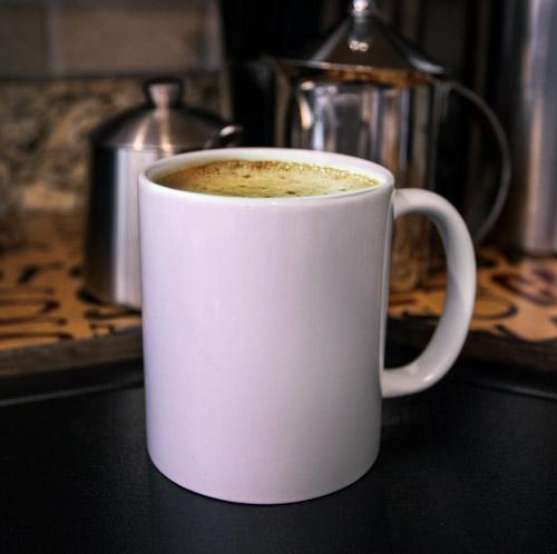 Premium 11oz White Coffee Mug - Insulated Ceramic Travel Mug for Hot & Cold Drinks - Perfect for Home, Office, Camping & Gifts