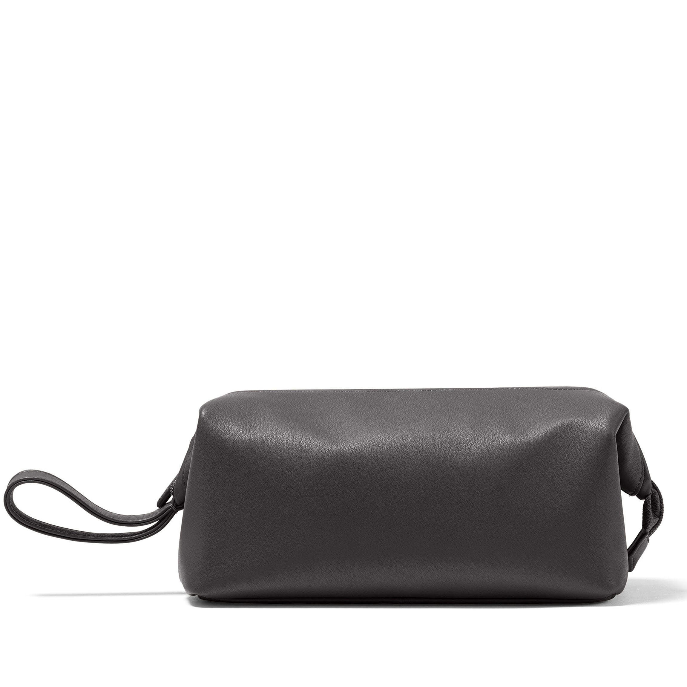 Premium Black Onyx Framed Toiletry Bag - Waterproof Travel Cosmetic Organizer for Women & Men | Perfect for Airplane Carry-on, Gym, Camping & Weekend Getaways