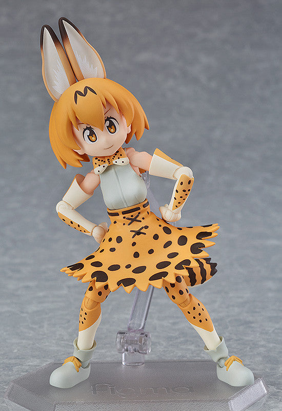 Figma #362 Serval Kemono Friends Anime Figure - Collectible Action Figure for Fans & Display, Perfect for Anime Lovers & Home Decor