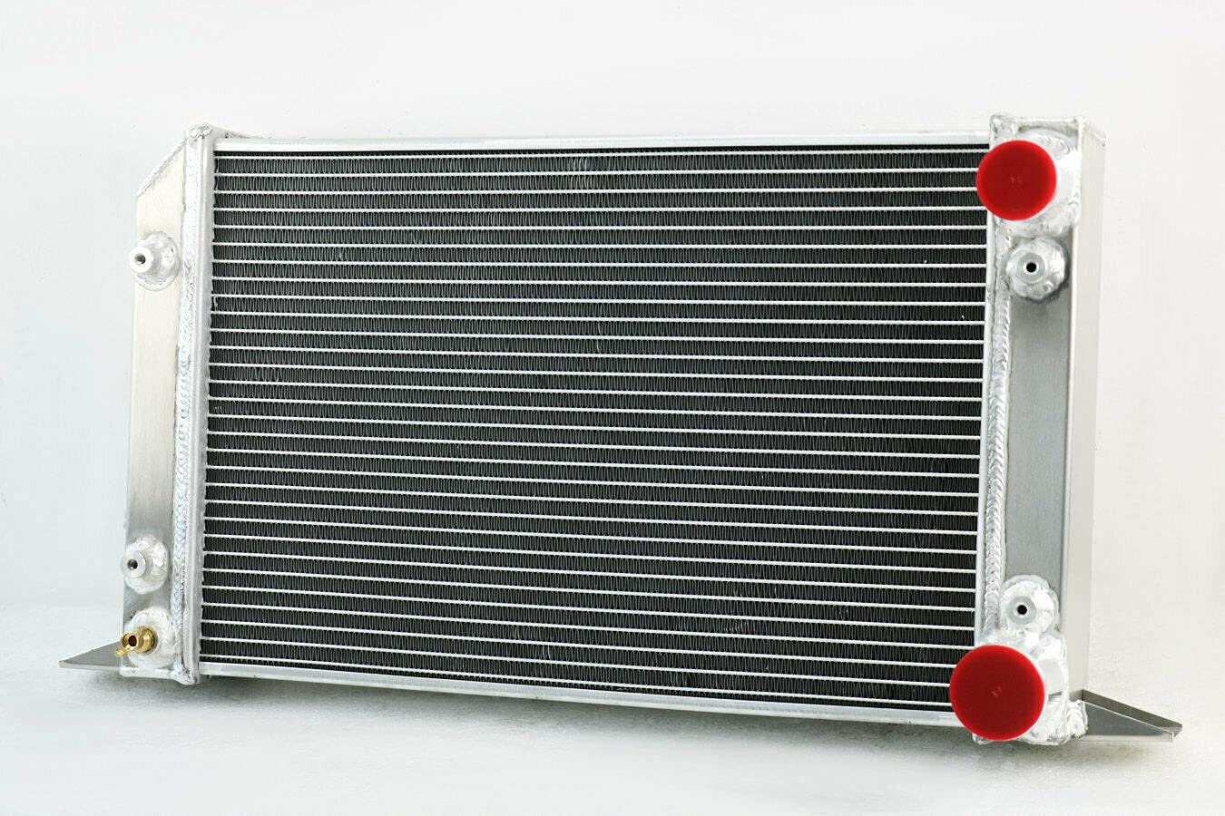 High Performance 3 Row Aluminum Radiator for VW Scirocco & Pro Stock Drag Racing - Direct Replacement Cooling System Upgrade - Perfect for Street Performance & Track Racing