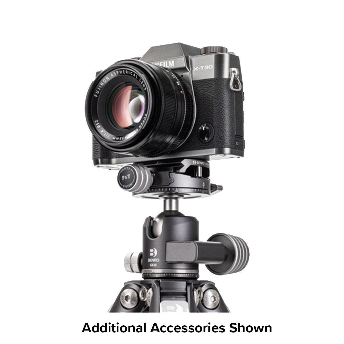 Benro GX25 Low Profile Ball Head - Compact & Lightweight Tripod Head for DSLR & Mirrorless Cameras - Perfect for Travel, Landscape & Wildlife Photography