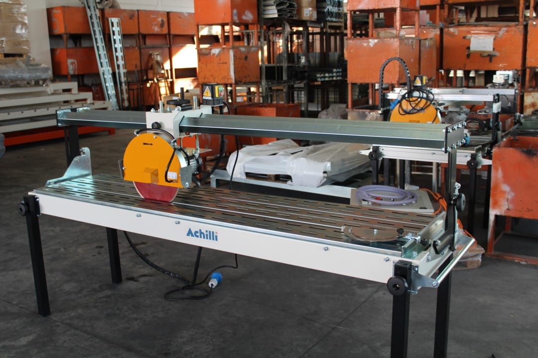 Achilli TAG PL 130 3HP 230V 14-Inch Professional Tile Saw for Countertop & Flooring Installation - Perfect for Home Renovation & DIY Projects