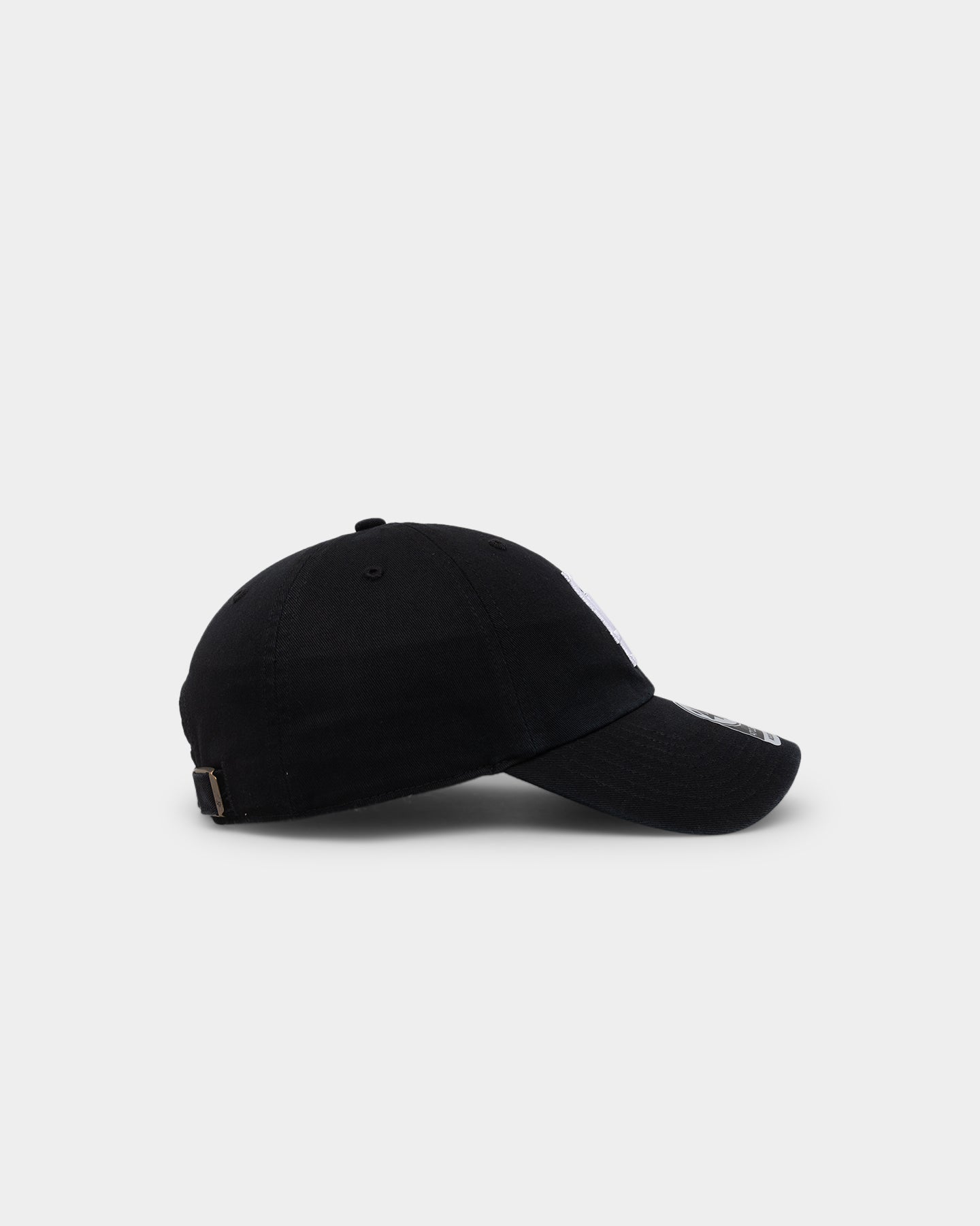 47 Brand Los Angeles Dodgers Adjustable Strapback Hat - Black | Official MLB Baseball Cap for Men & Women | Perfect for Games, Outdoor & Casual Wear