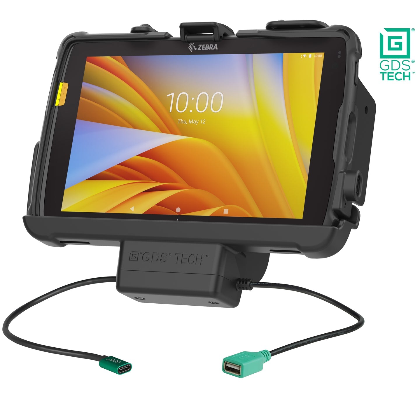 GDS® Power & Data Dock for Zebra ET4x 8 Tablet with IntelliSkin® - Fast Charging Station with USB Ports | Perfect for Warehouse, Retail & Logistics (RAM GDS DOCK ZE20PDU)
