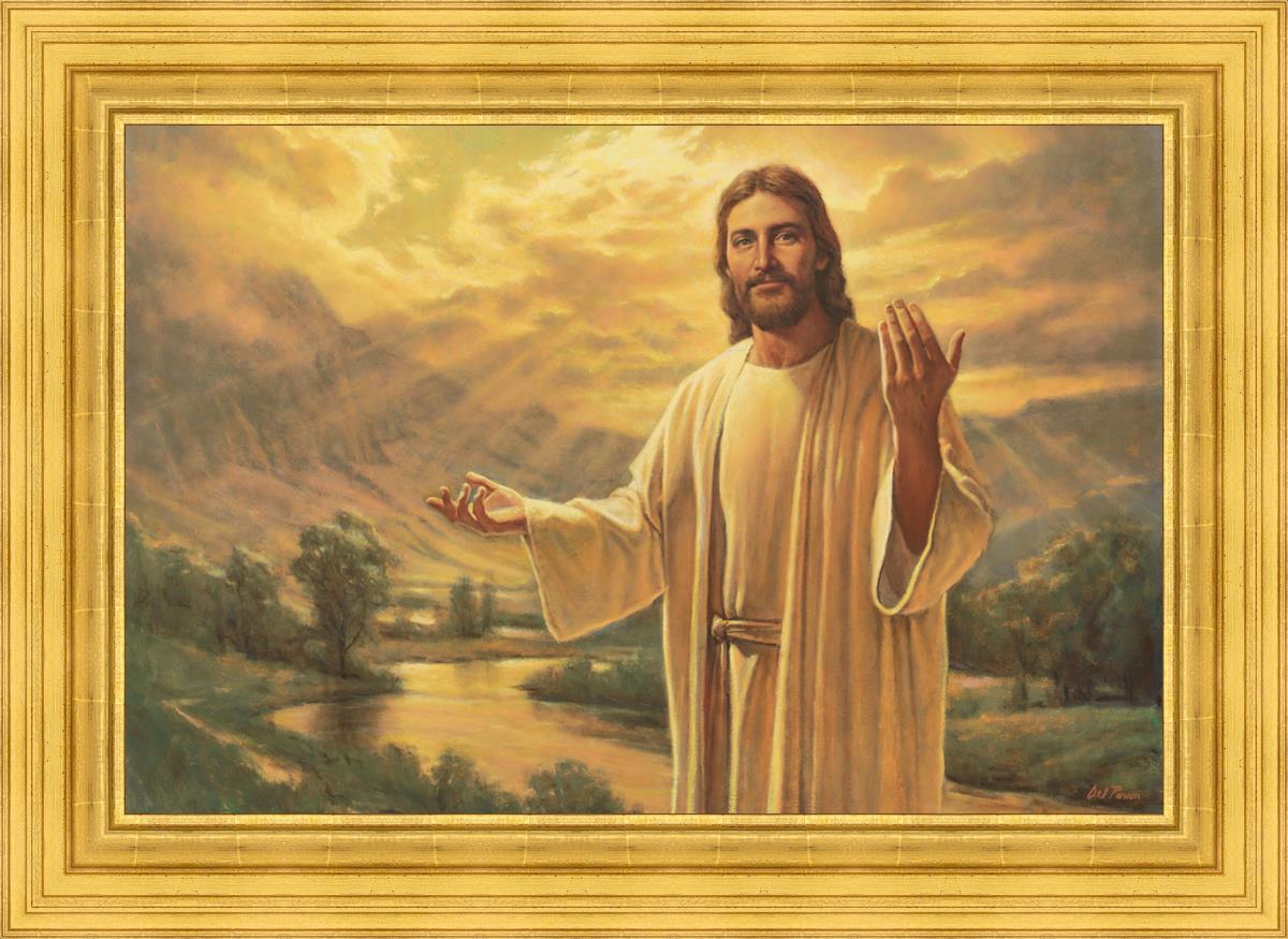 Come Follow Me By Del Parson - Inspirational Christian Wall Art for Home & Church Decor - Perfect for Living Rooms, Bedrooms & Sunday School Classrooms