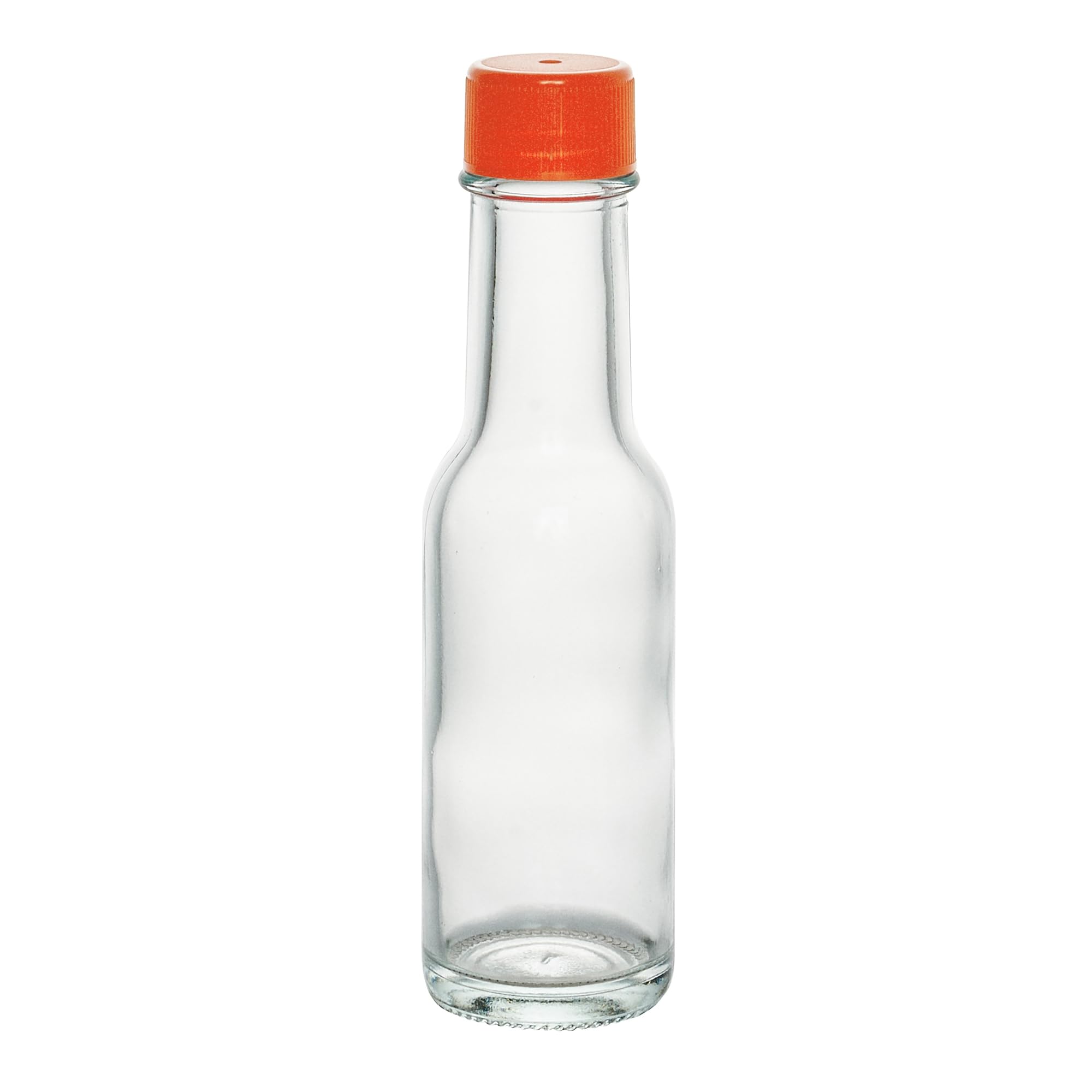 **Vetri 3 oz Clear Glass Woozy Bottles (10-Pack) with Red Caps – Dishwasher Safe & Durable for Hot Sauce, Salad Dressing, BBQ Sauce, Oil, Tinctures – Perfect for Restaurants, Catering & Home Kitchens**