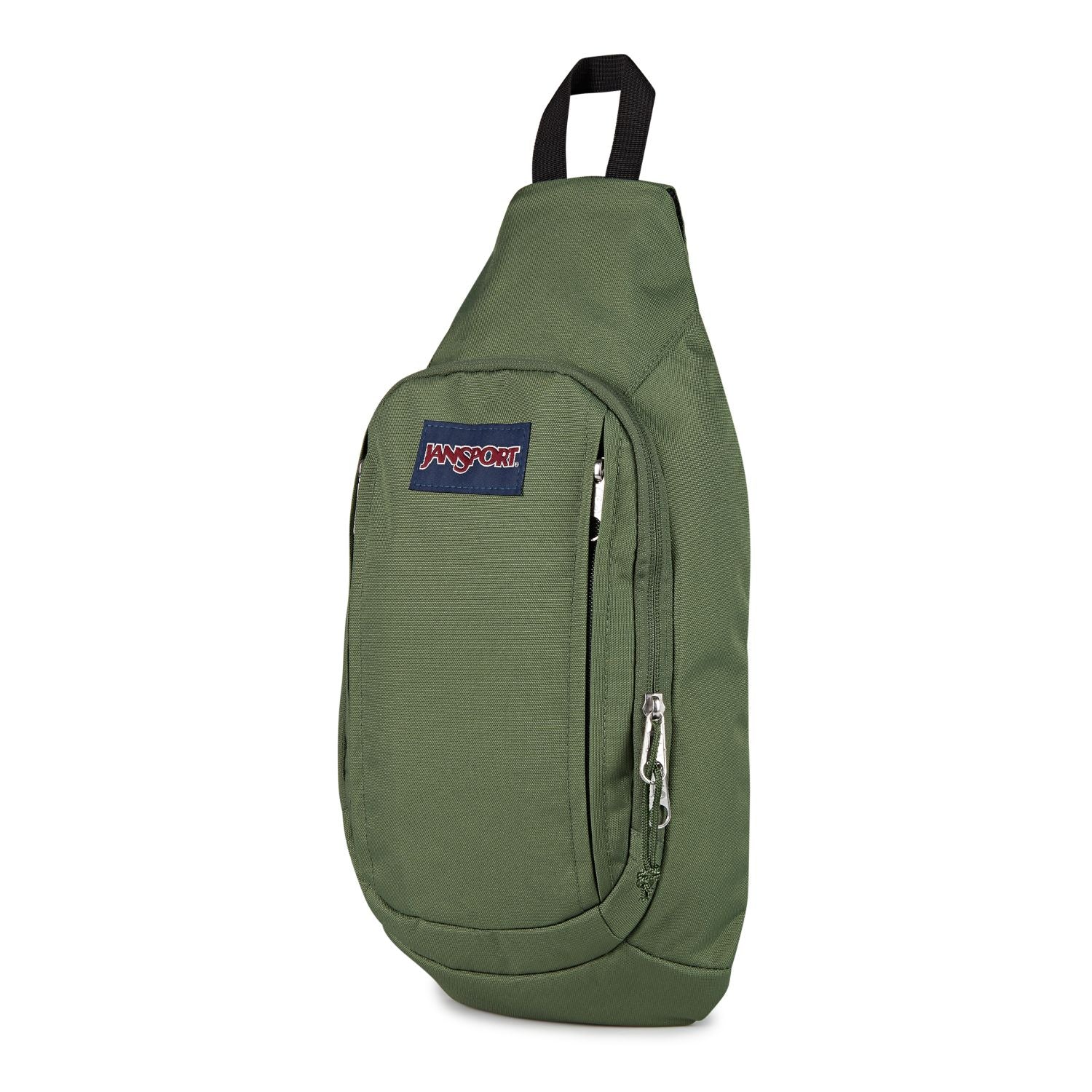 JanSport Move Sling Backpack - Cargo Green Crossbody Bag for Travel, Work & School | Lightweight & Durable Daypack for Men & Women