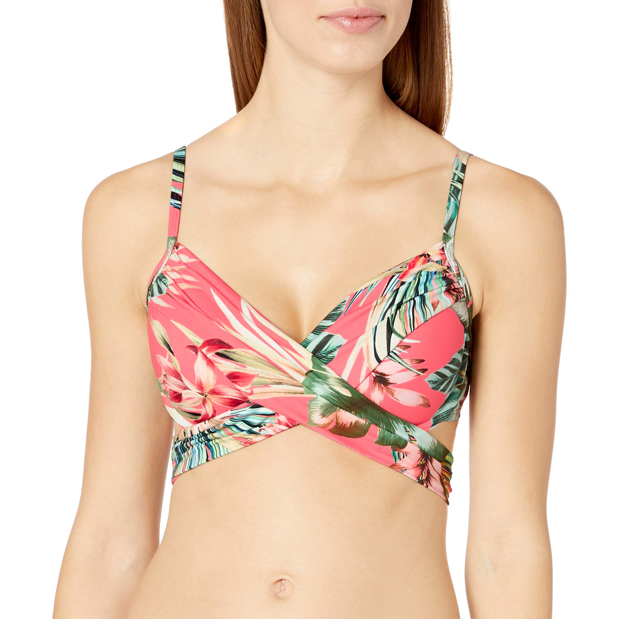 La Blanca Women's Underwire Push Up Bikini Top - Sexy Swimwear for Beach, Pool & Vacation | Comfortable & Supportive Bathing Suit