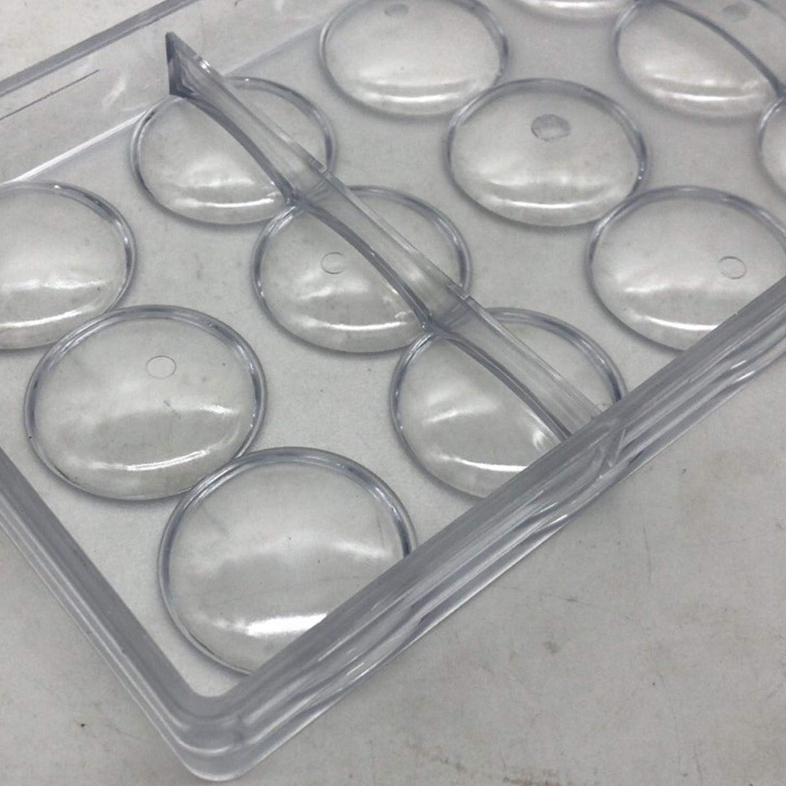 Premium Volcanic Polycarbonate Chocolate Molds - Oblate Chocolate Candy Forms for Baking, Candy Making & Home Decor - Durable PC Chocolate Molds for Valentine's Day, Christmas Gifts & Party Treats