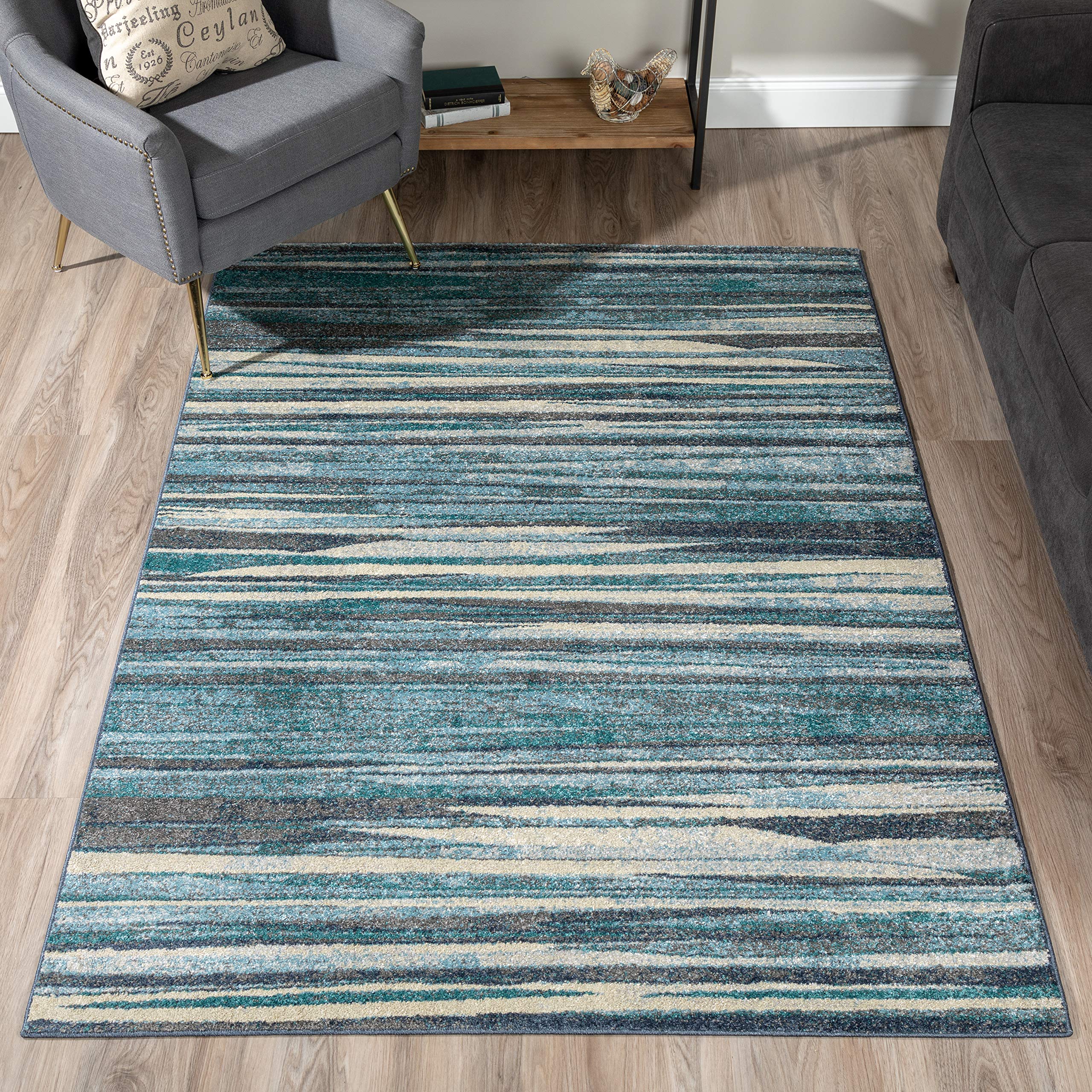 Addison Rugs Blair OSBL33 Blue 4'11