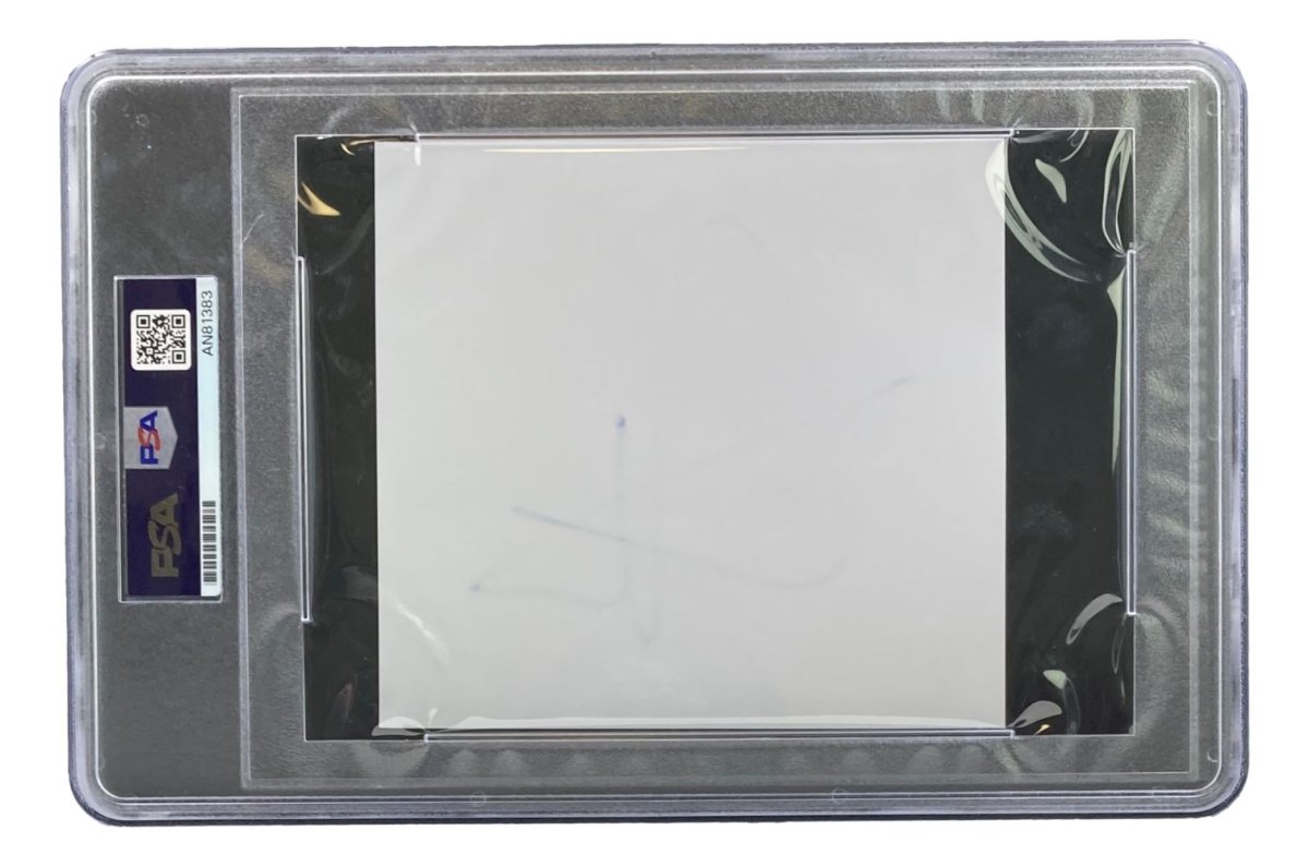 John Cena Autographed WWE Trading Card - PSA Certified Slabbed Cut Signature AN81383 - Perfect for Collectors, Fans & Memorabilia Displays
