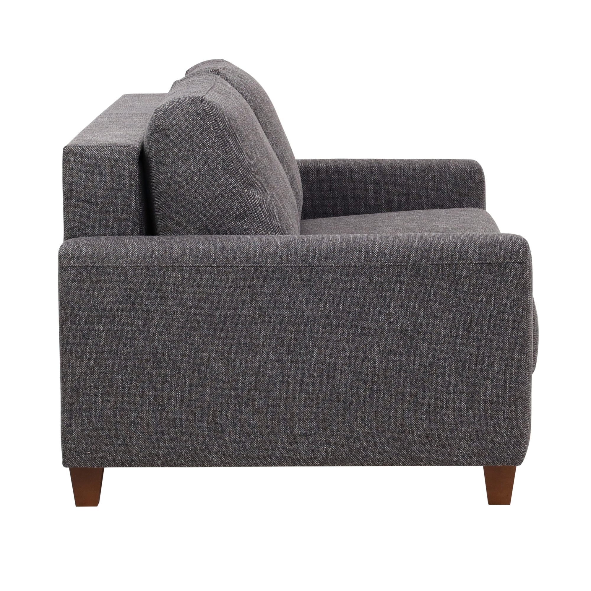 Nico Sleeper Loveseat - Convertible Sofa Bed with Storage | Comfortable Small Space Furniture for Living Room, Guest Room & Studio Apartments