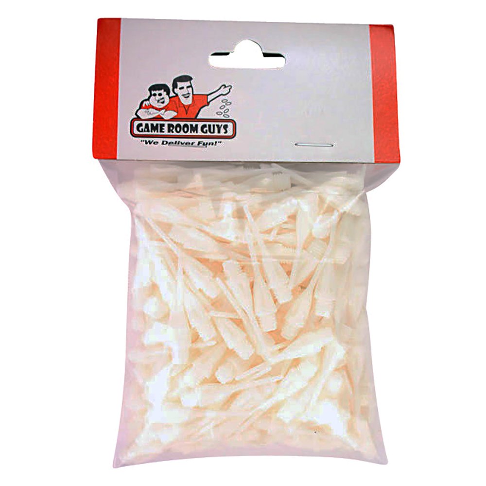 Soft White Dart Tips 1/4
