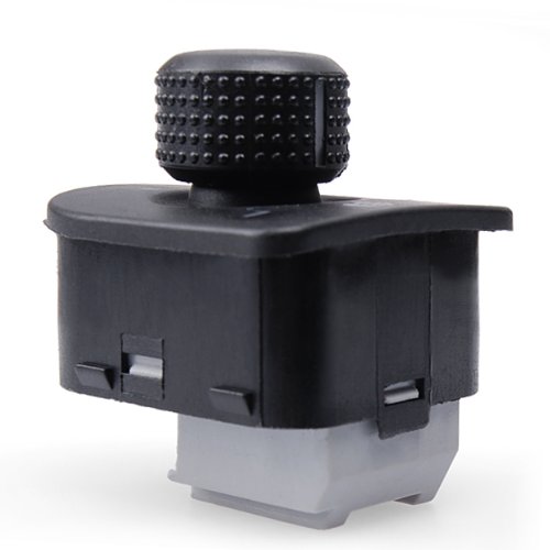 1998-2004 Volkswagen Jetta Golf Passat Replacement Side Mirror Switch Knob with Window Heat Control - Durable OEM Style Power Window Switch for VW Cars (Perfect for Winter Defrosting & Mirror Adjustment)