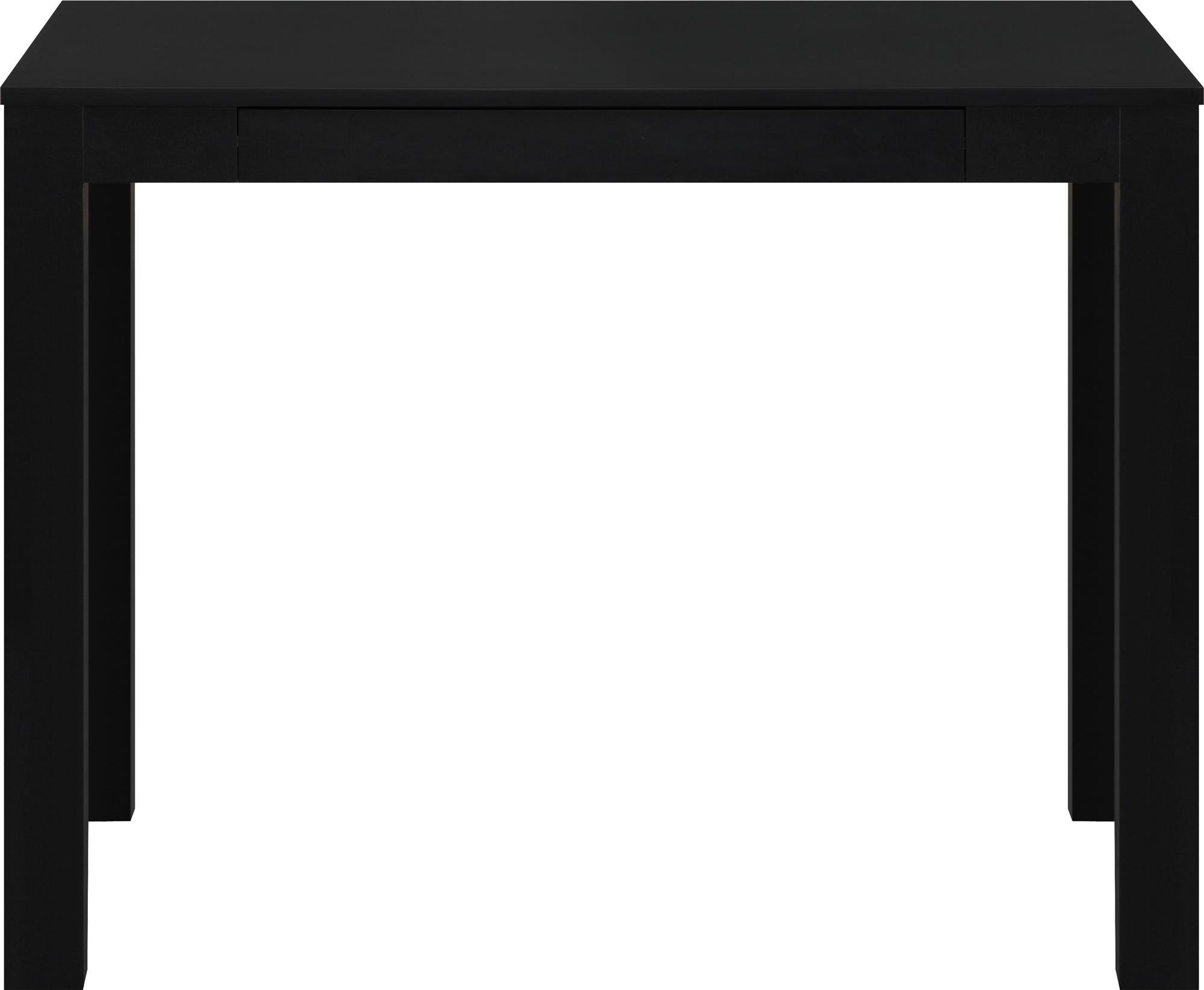 Ameriwood Black Parsons Desk - Home Office & Study Furniture