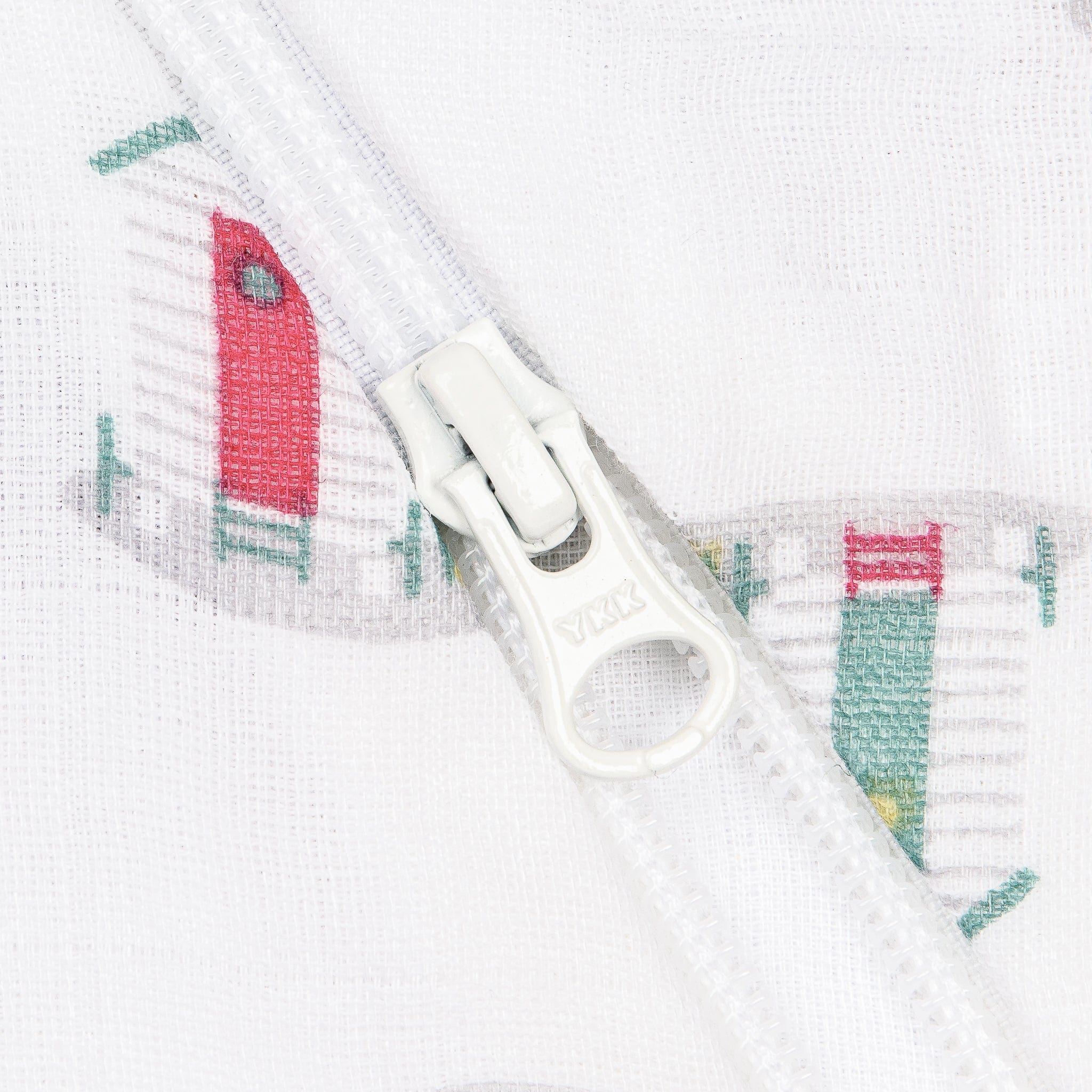 Organic Cotton Muslin Sleep Sack for Babies - Lightweight 0.7 TOG - Perfect for Nursery, Daycare & Travel - Breathable Baby Swaddle Blanket for Comfortable Sleep