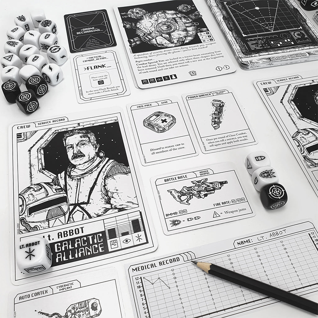 Escape the Dark Sector Board Game - Cooperative Sci-Fi Adventure Strategy Game for Adults & Teens | Perfect for Game Nights, Family Gatherings & Solo Play