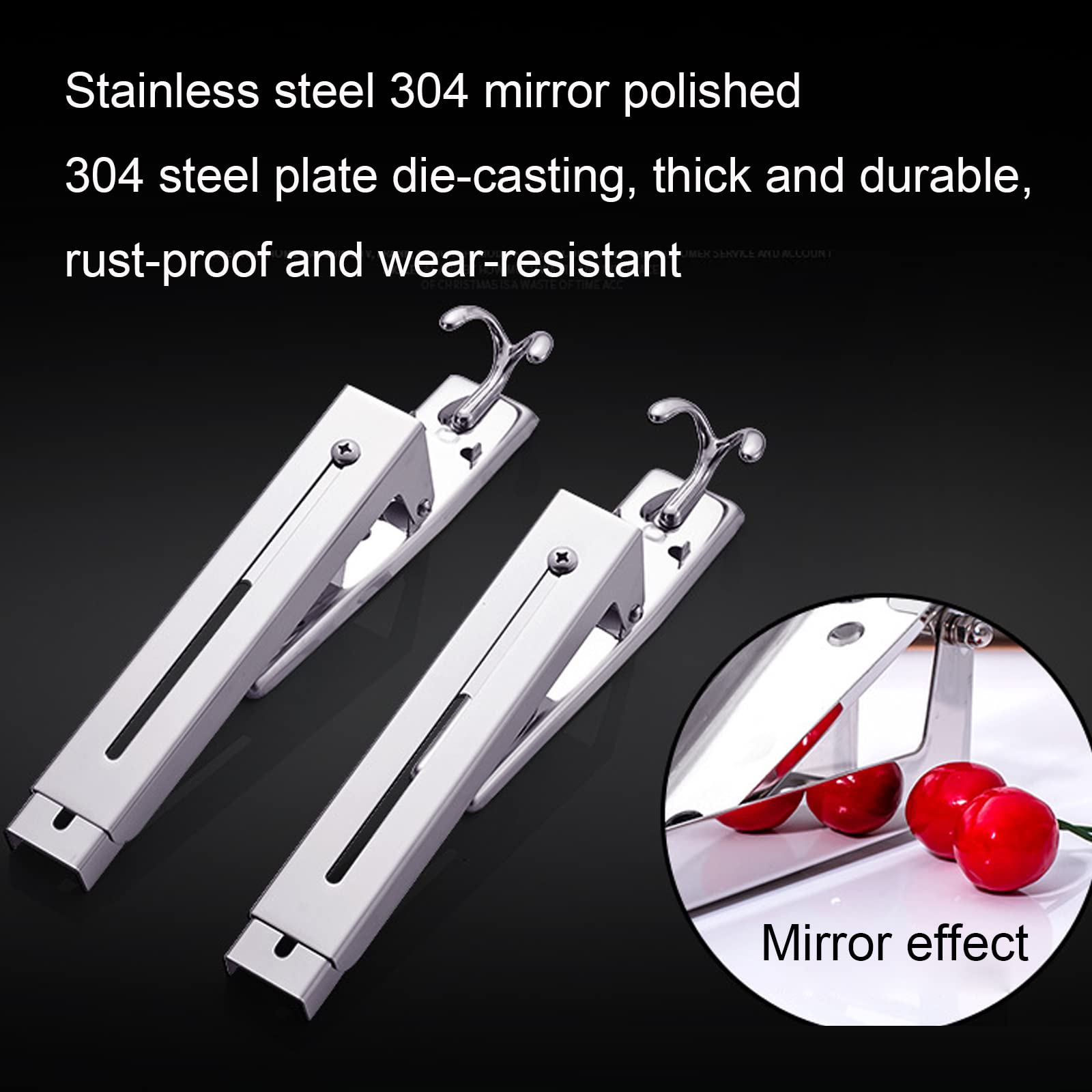 Heavy Duty Universal Microwave Oven Wall Mount Bracket - Floating Support for Most Microwave Ovens - Perfect for Kitchen Space Saving & Organized Countertops