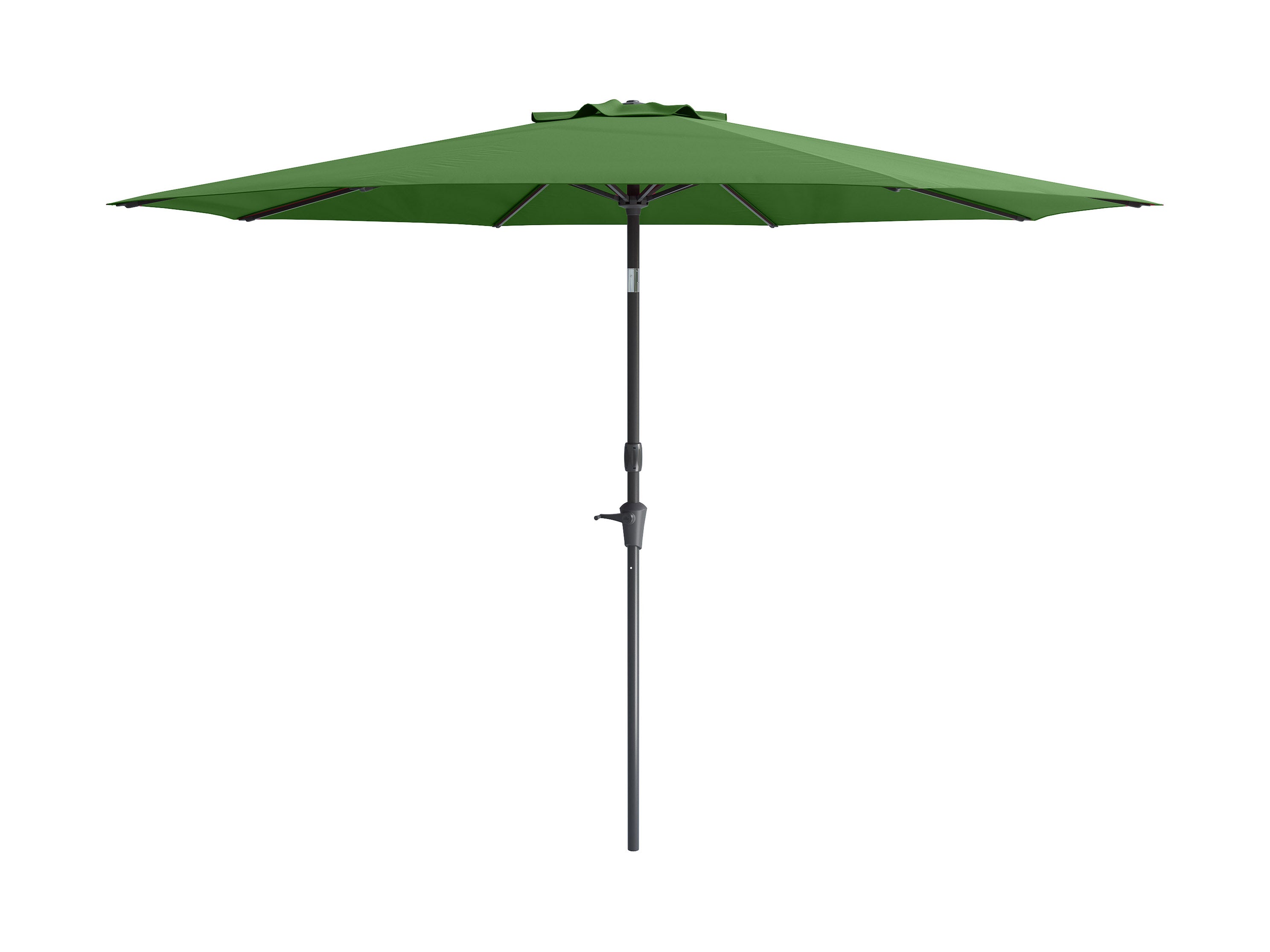 10ft Wind Resistant Patio Umbrella - Forest Green Outdoor Cantilever Umbrella for Poolside, Garden, and Backyard Relaxation