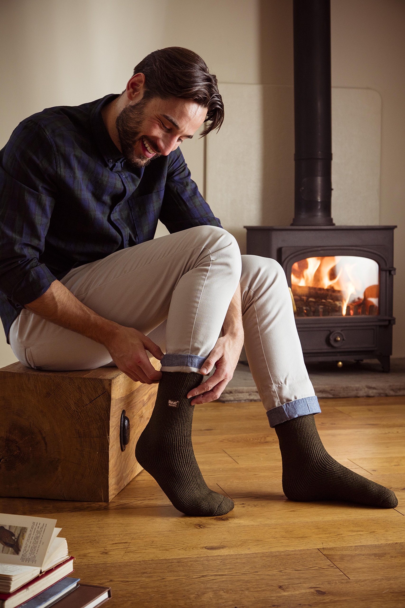 Heat Holders Thermal Socks for Men & Women - Ultra Warm Winter Socks in 35 Colors | Perfect for Cold Weather, Snow Boots & Outdoor Activities