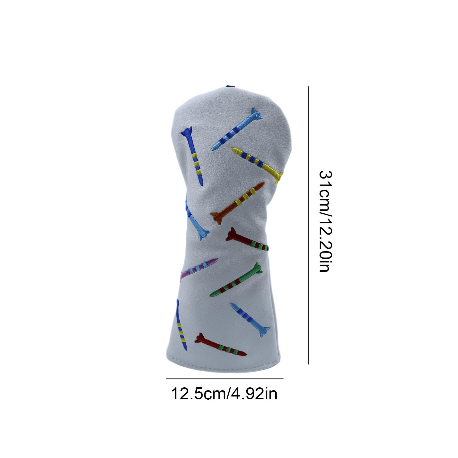 Premium Golf Headcovers for Drivers & Putters - Customizable & Personalized Golf Club Protectors - Trendy Golf Accessories for Men, Women & Teens - Perfect for Course Play, Practice & Gift Giving