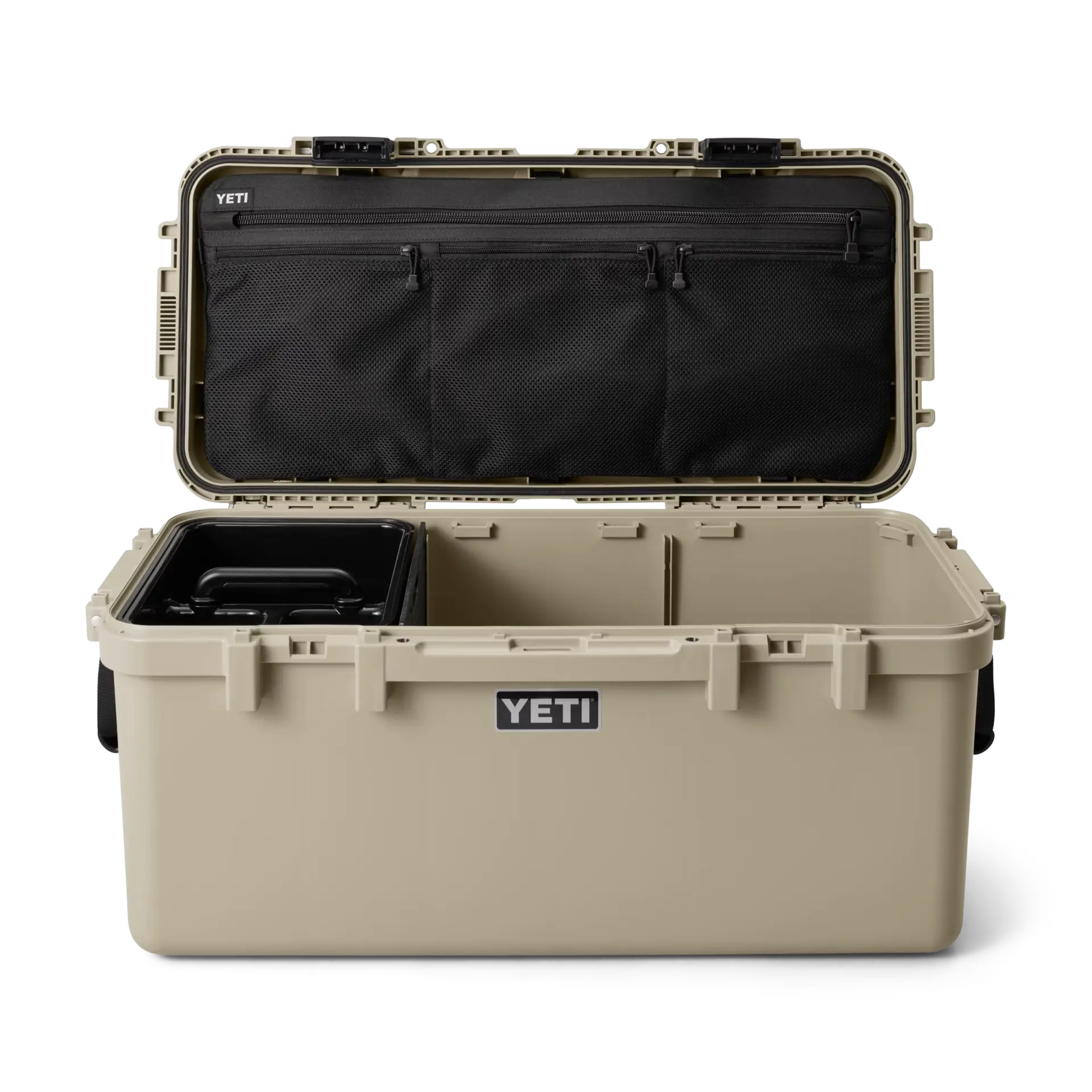 LoadOut GoBox 60 Tan - Heavy Duty Waterproof Storage Box for Camping, Hiking & Outdoor Gear - Perfect for Truck Bed, ATV & Off-Road Adventures
