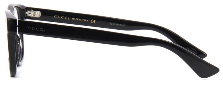 Gucci GG 0004ON 001 Black Square Unisex Eyeglasses - Stylish Designer Frames for Men & Women | Perfect for Work, Travel & Everyday Wear