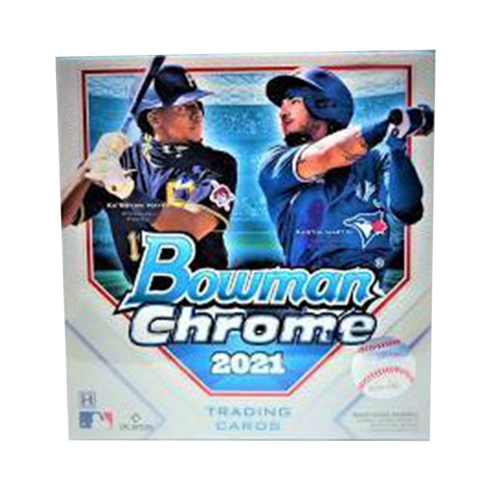 2021 Topps Bowman Chrome Baseball Lite Box - MLB Trading Cards for Collectors & Investors - Perfect for Sports Memorabilia, Gifts & Fantasy Baseball Enthusiasts