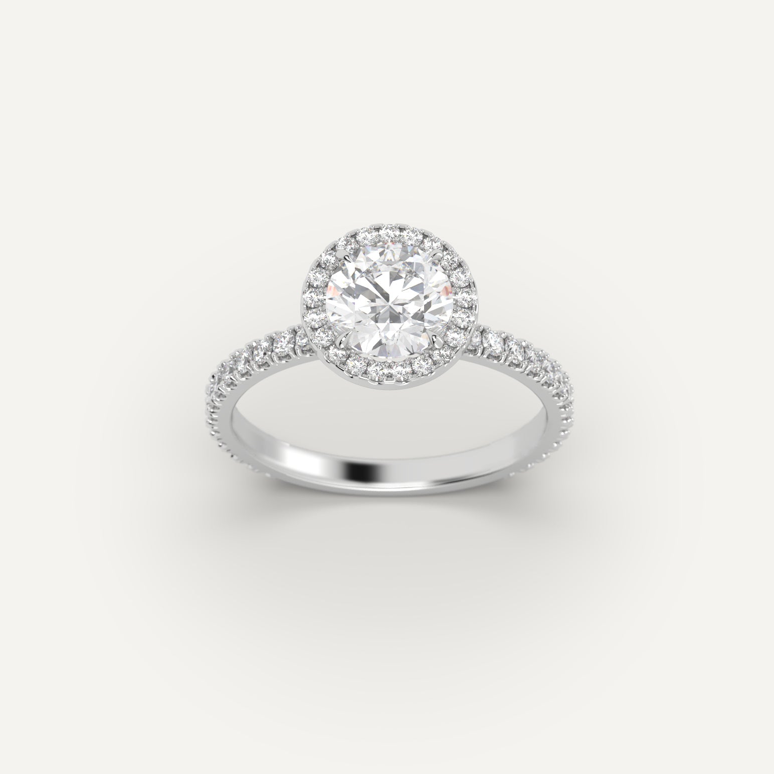 1 Carat Round Cut Diamond Engagement Ring for Women - Perfect for Proposals, Weddings & Anniversaries | GIA Certified, 14K White Gold Solitaire Setting