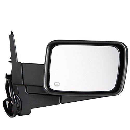 2006-2010 Jeep Commander Power Heated Memory Manual Folding Right Side Rearview Mirror - Defogging & Anti-Glare for Winter Driving & Night Safety