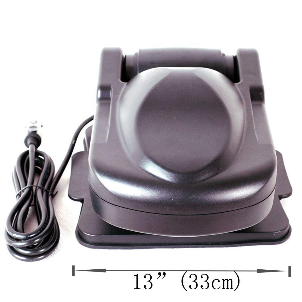 50W 7-Inch LED Search Light with Remote Control - 360° Rotating Magnetic Base, Foldable Design for Spot & Flood Lighting - Ideal for Hunting, Camping, Off-Road Trucks, Boats & Emergency Work Lights
