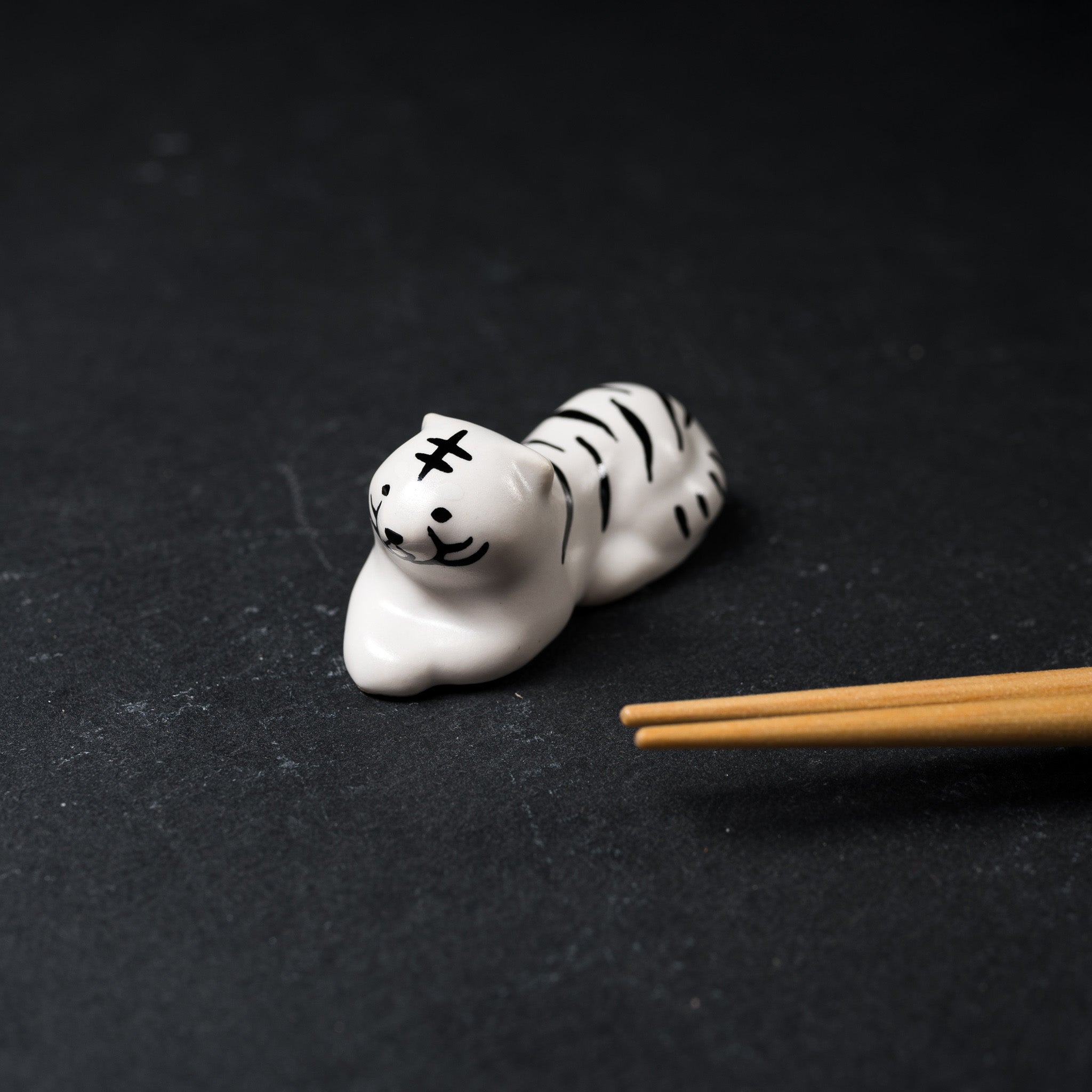 Premium Tiger Chopstick Rest Set - 2 Elegant Designs for Asian Dining & Sushi Nights | Perfect for Home, Restaurants & Gift Giving