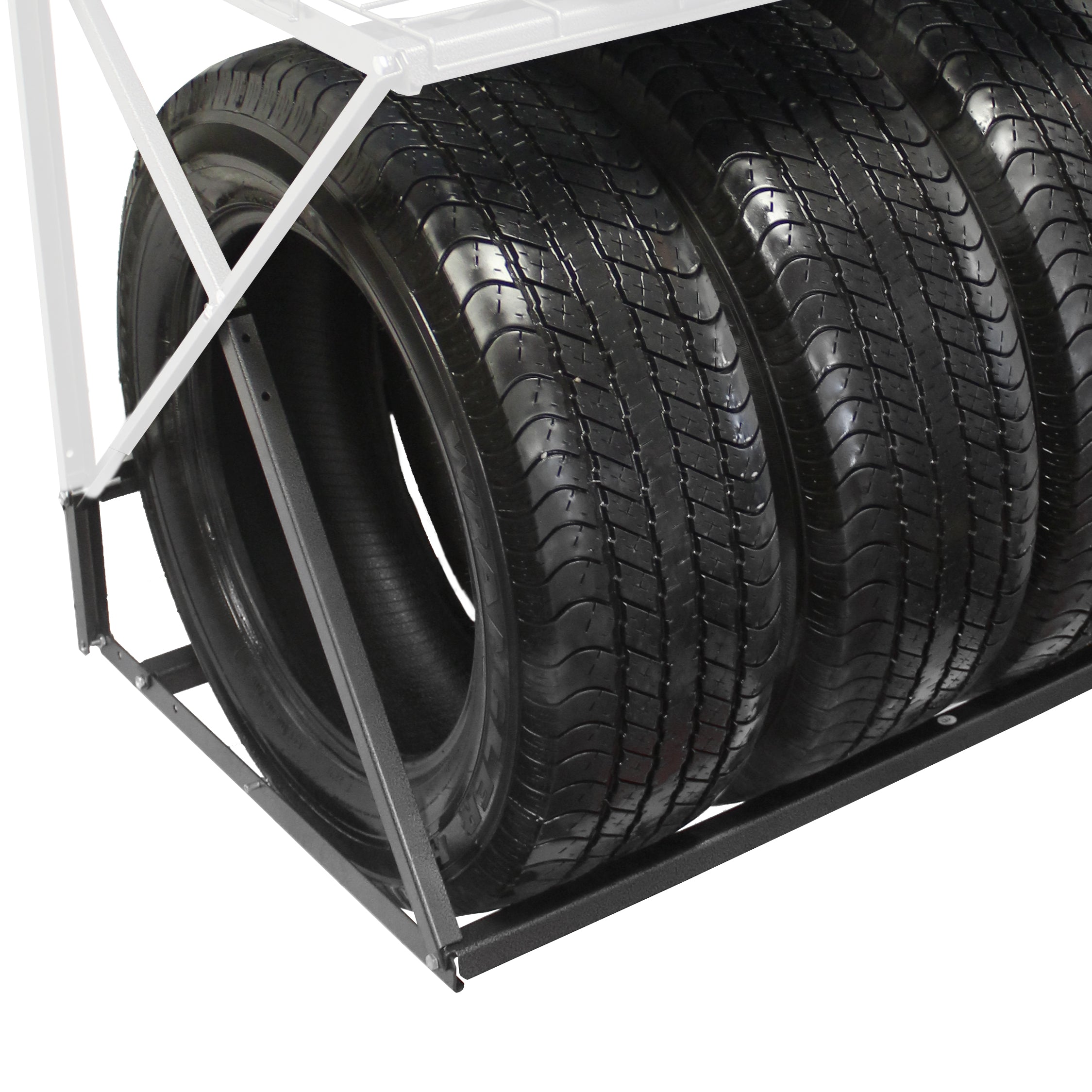 ProRack Heavy Duty Tire Storage Rack - Organize & Store Car, Truck, ATV Tires - Space Saving Garage Storage Solution for Seasonal Tires & Wheels