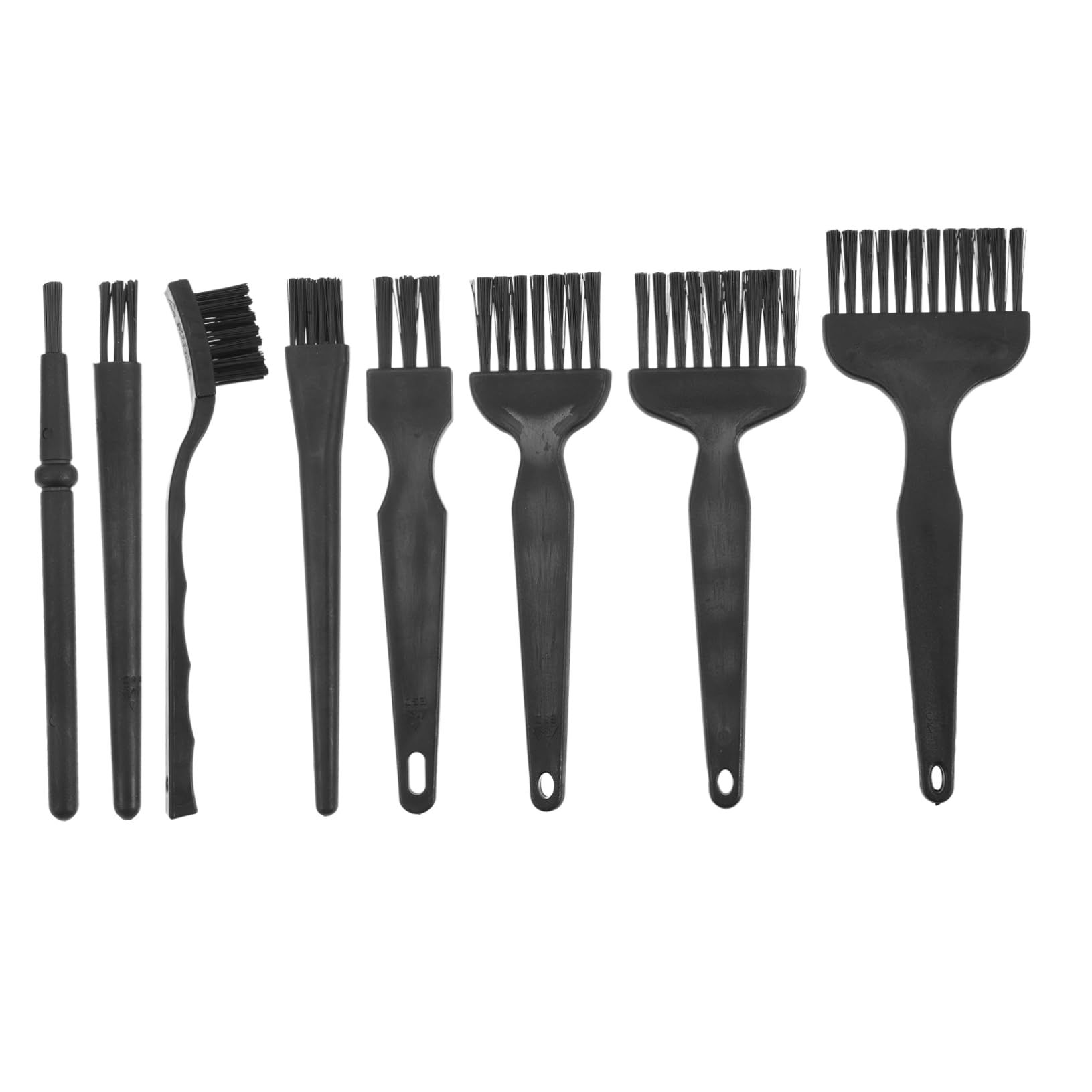40 Pcs Electric Shaver Cleaning Brush Set for Clippers, Trimmers & Razors - Black | Perfect for Grooming Kits, Barbershops & Home Use