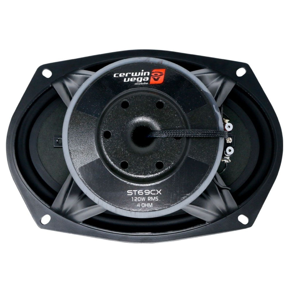 Cerwin Vega ST69CX Stroker Marine Series 6X9 2-Way Coaxial Speakers - Waterproof Boat Audio for Marine & Outdoor Use