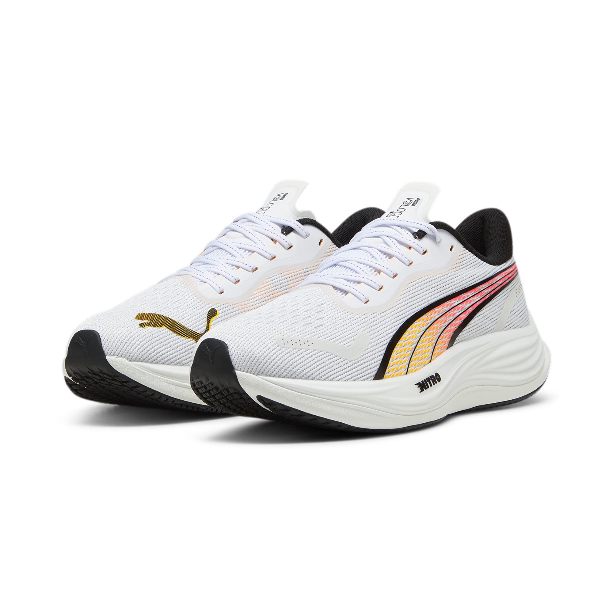 Men's Velocity Nitro 3 Running Shoes - Lightweight Cushioned Sneakers for Men with Responsive Foam - Perfect for Jogging, Gym Workouts & Everyday Wear