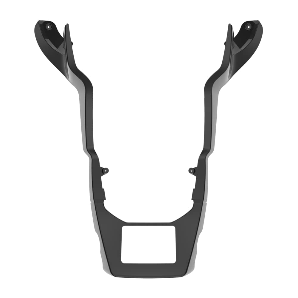 Vivid Black Road Glide Chin Spoiler & Fairing Cover for 2017-2022 Harley Davidson FLTRX/FLTRXS | Aerodynamic Motorcycle Wind Deflector for Touring Models | Perfect for Highway Riding & Long-Distance Comfort
