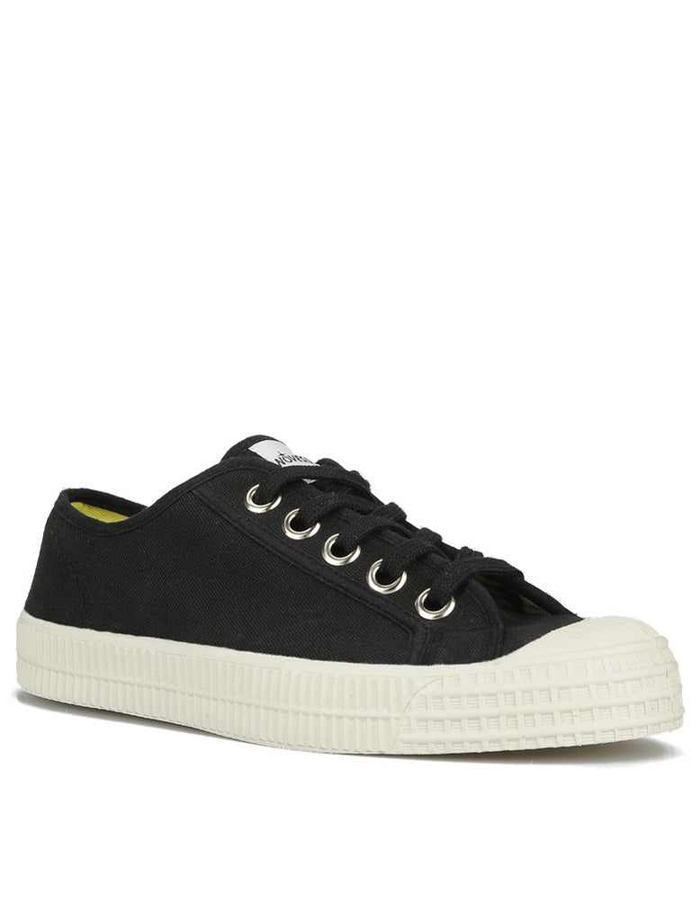 Novesta Star Master Low Top Sneakers - Black Men's & Women's Casual Shoes for Walking, Streetwear Fashion & Everyday Comfort