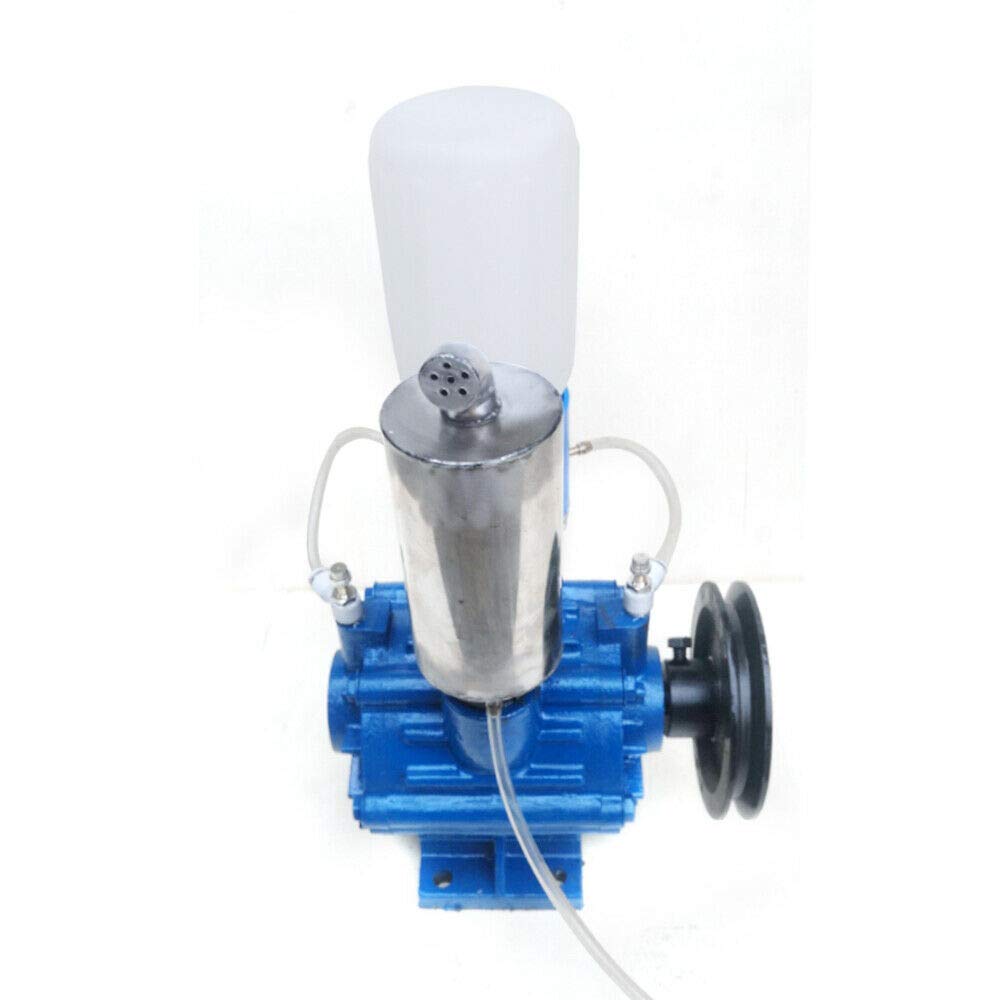 TFCFL Electric Goat Milking Machine - 250L/min Portable Vacuum Pump for Cows, Goats & Sheep - Stainless Steel Milker Bucket & Tank - Ideal for Small Farms, Homesteading & Dairy Production
