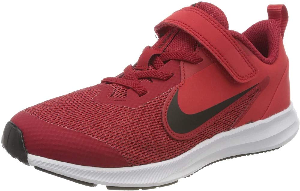 Nike Unisex Kids Downshifter 9 Velcro Running Shoes - Lightweight Preschool Sneakers for Boys & Girls - Perfect for School, Playground & Daily Activities