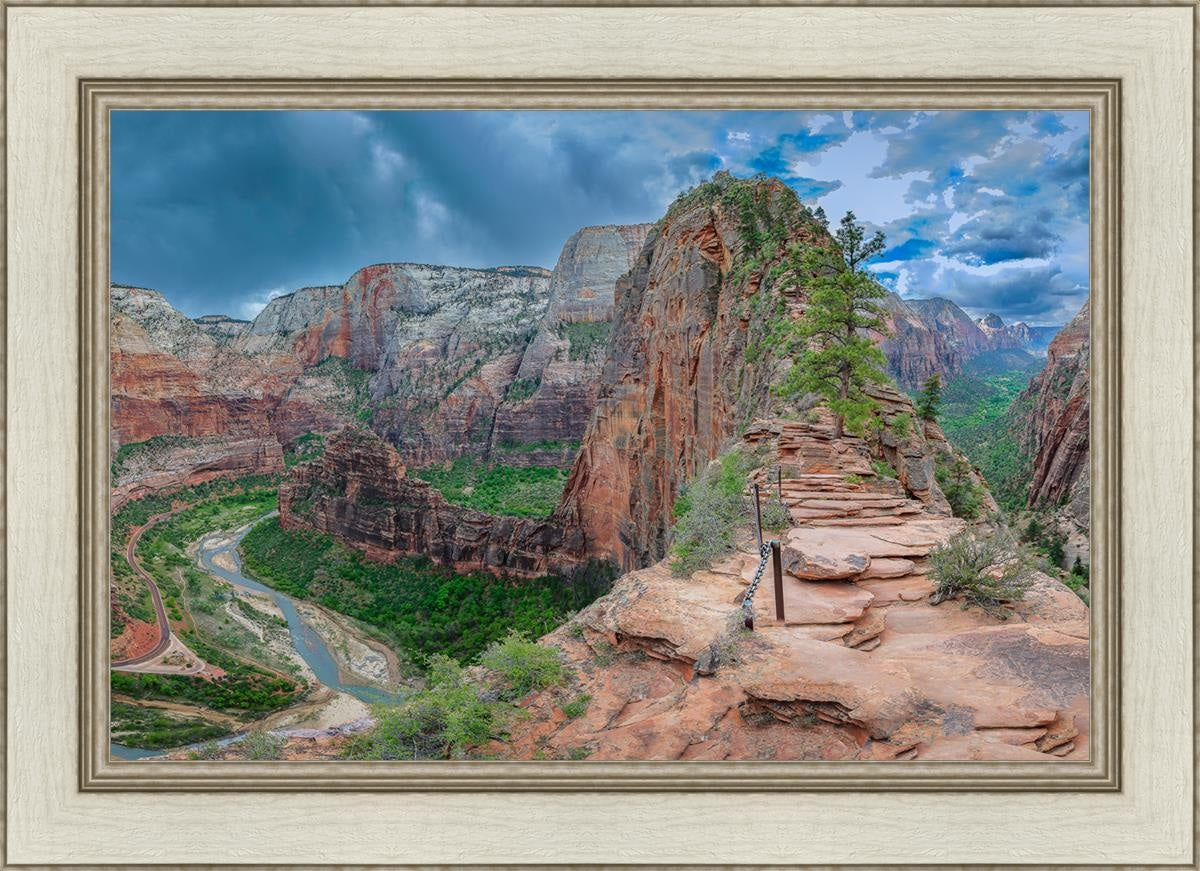 Angel's Landing Panoramic View Hiking Backpack - Lightweight & Durable for Outdoor Adventures | Perfect for National Park Treks & Scenic Trails