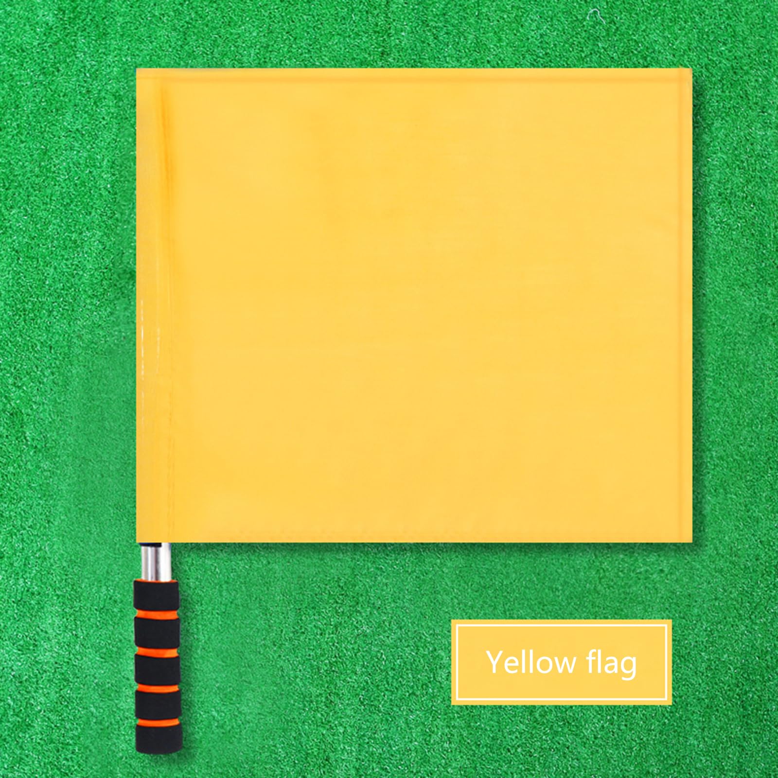 Referee Flags for Soccer, Volleyball & Basketball - Professional Linesman Signal Flags with Sponge Handle for Sports Training & Games | Perfect for Coaches, Referees & Tournament Use