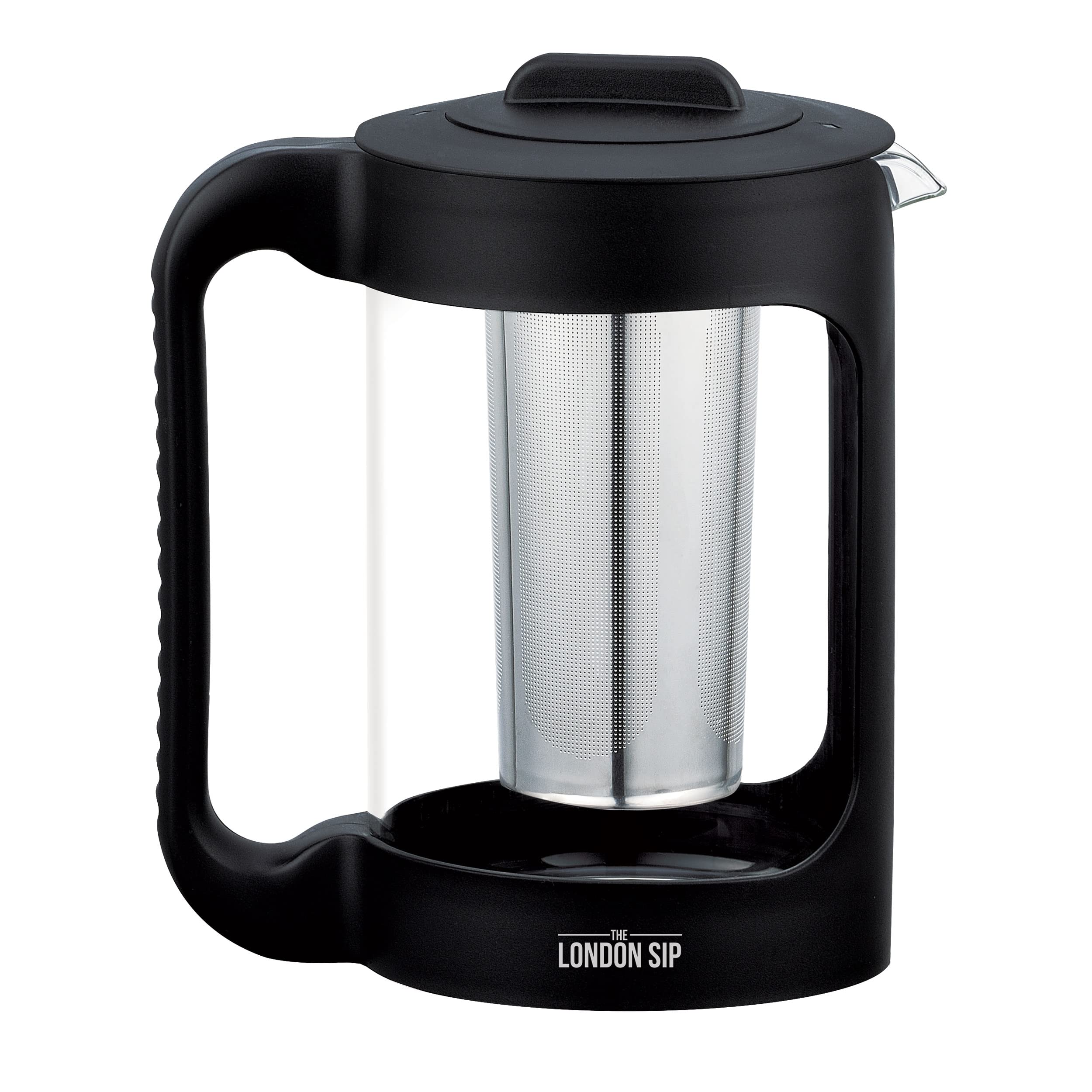 London Sip Cold Brew Coffee Maker - 1500ml Iced Coffee Pitcher & Cold Brewer for Smooth, Low-Acid Coffee - Perfect for Home, Office, or Outdoor Use
