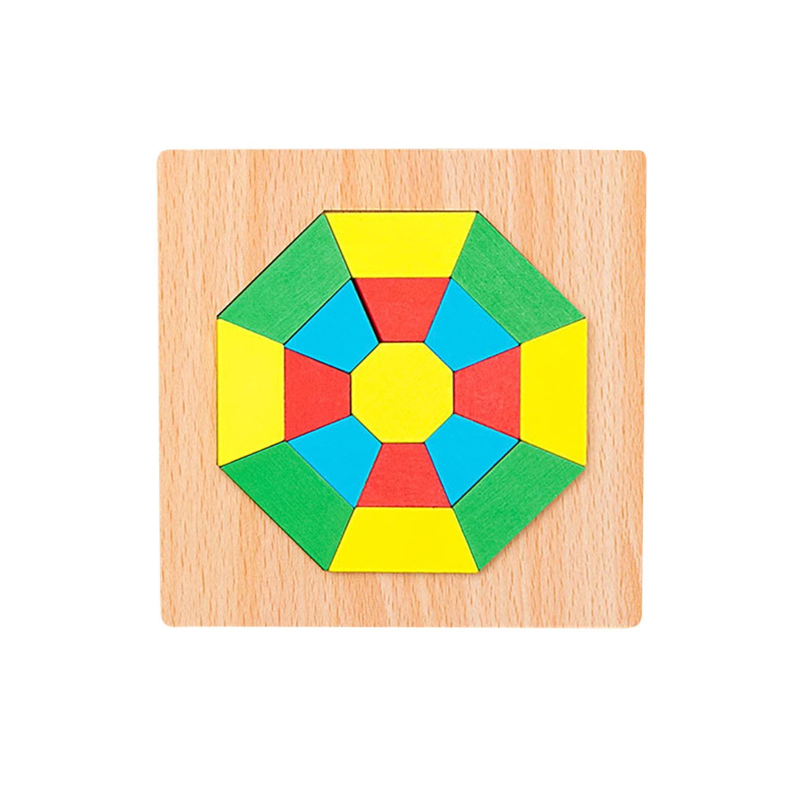 3D Geometric Shape Puzzle for Kids - Creative DIY Building Blocks, Early Learning Educational Toys for Boys & Girls - Perfect for STEM Activities, Classroom & Home Play