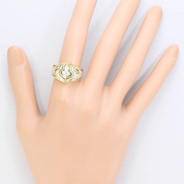18K Yellow Gold Diamond Ring for Women - Elegant Solitaire Engagement & Wedding Band - Perfect for Proposals, Anniversaries, and Special Occasions