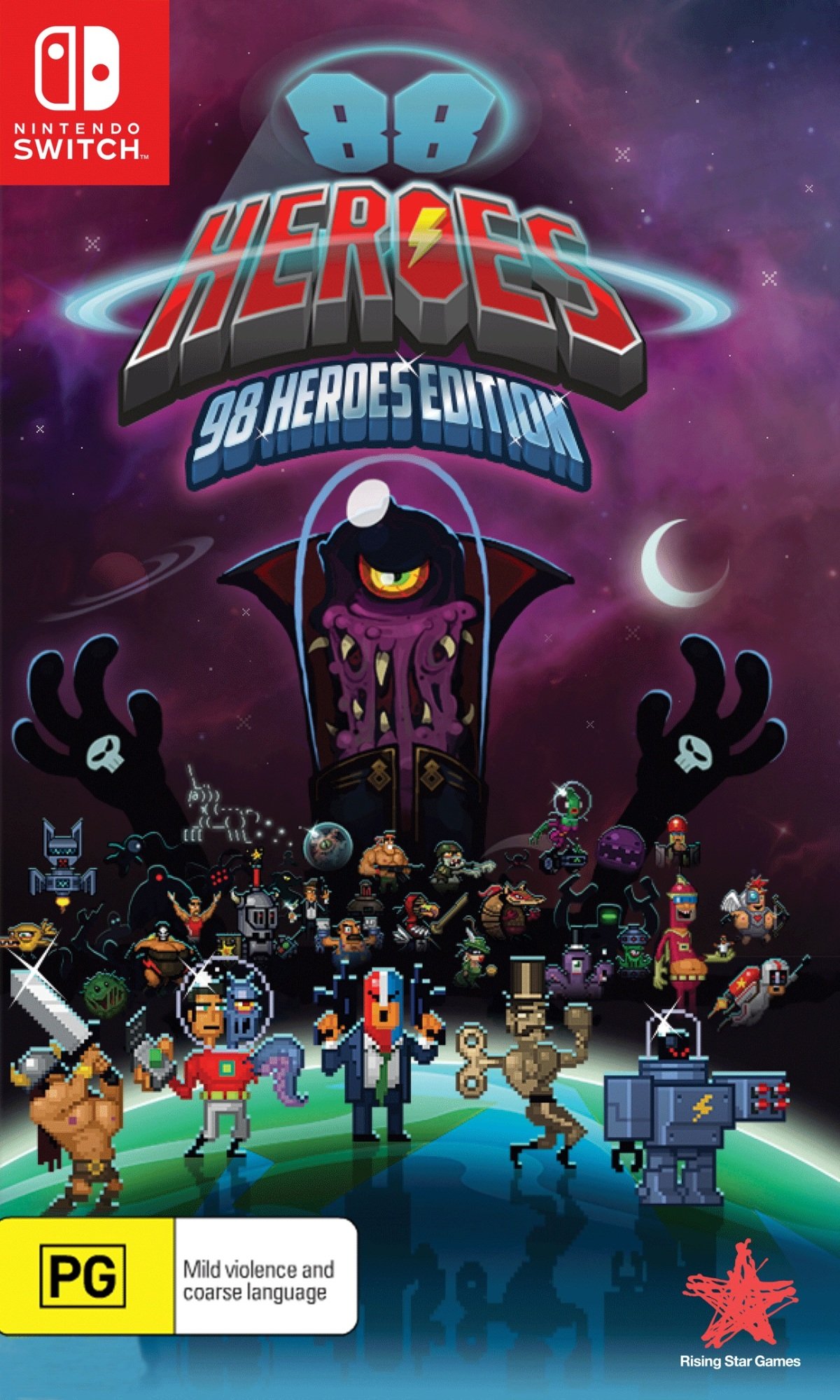 88 Heroes - Nintendo Switch Game | Action-Adventure Platformer for Single & Multiplayer Fun | Perfect for Gaming Nights & Family Entertainment