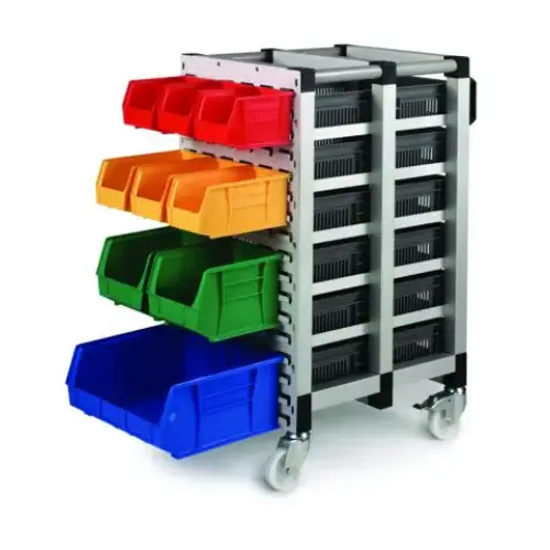 Combi Trolley STT6C - Heavy Duty Folding Hand Truck with Wheels for Moving & Transport | Perfect for Warehouse, Office & Home Use