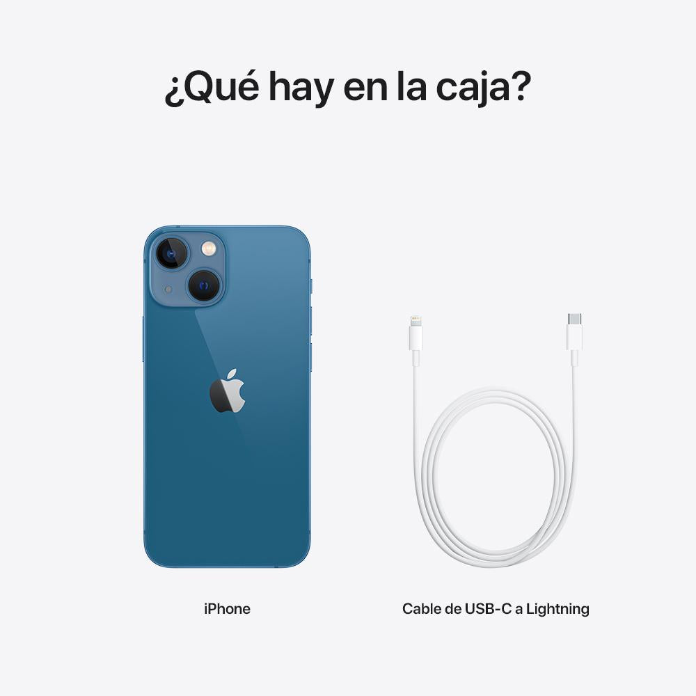Apple iPhone 13 Mini 128GB - Blue (Unlocked) | Compact Smartphone for Travel, Work & Everyday Use