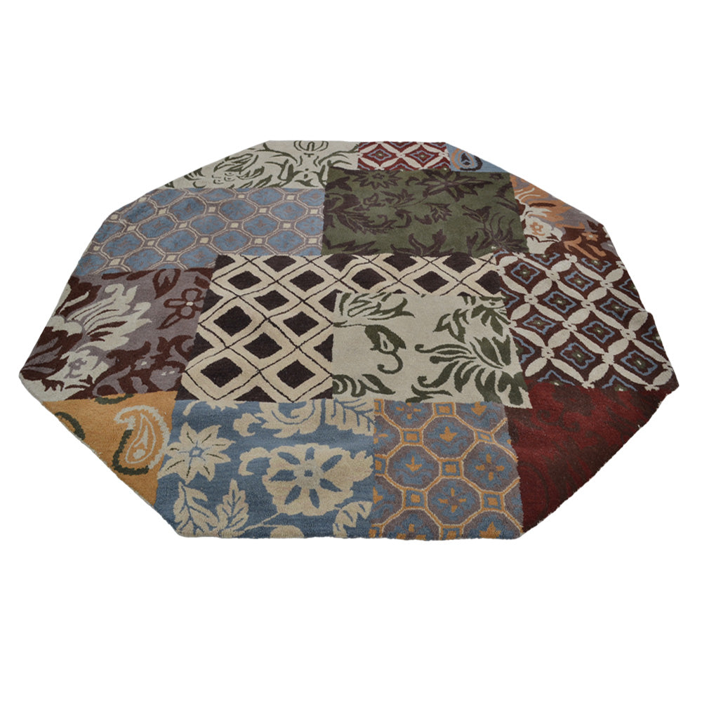 Hand Tufted Icelandic Poppy Rug - Soft Bohemian Wool Area Rug for Living Room, Bedroom & Nursery Decor